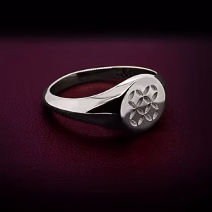 C&D Sterling Silver Signet Ring