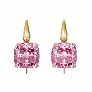 Cosmo Quartz C&D 9ct Gold Earrings