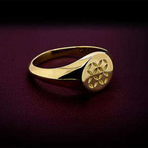 C&D 9ct Gold Signet Ring